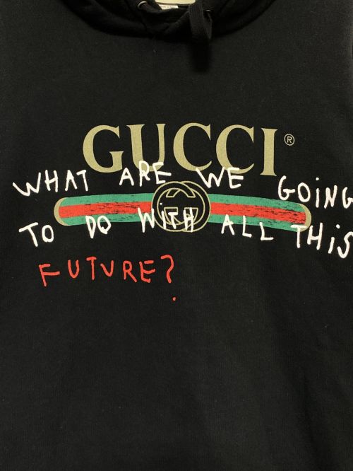 GUCCI（グッチ）GUCCI (グッチ) ココキャピタンパーカ ブラック サイズ:XSの古着・服飾アイテム