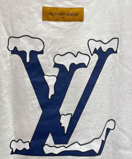 LOUIS VUITTON（ルイ ヴィトン）LOUIS VUITTON (ルイ ヴィトン) DO A KICKFLIP Tシャツ ホワイト サイズ:XSの古着・服飾アイテム
