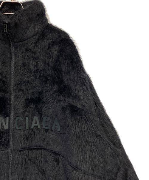 BALENCIAGA（バレンシアガ）BALENCIAGA (バレンシアガ) Full Zip Fur Jacket ブラック サイズ:44の古着・服飾アイテム