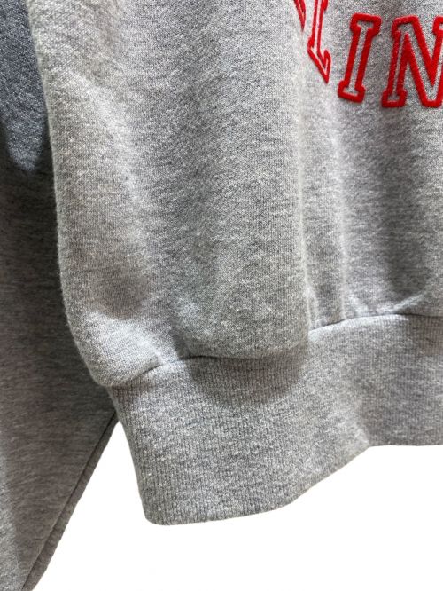 CELINE（セリーヌ）CELINE (セリーヌ) トリオンフカシミヤコットンスウェット グレー サイズ:XSの古着・服飾アイテム
