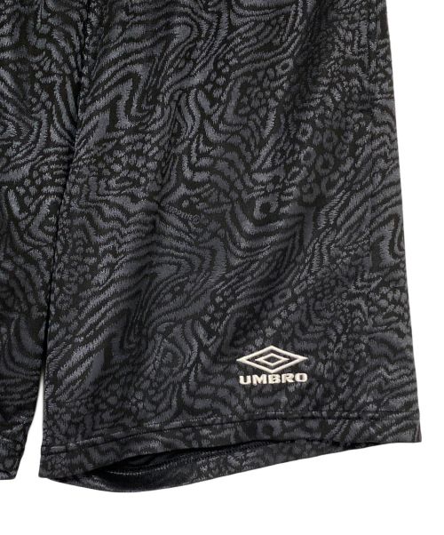 SUPREME（シュプリーム）SUPREME (シュプリーム) UMBRO (アンブロ) Jacquard Animal Print Soccer Short ブラック サイズ:Lの古着・服飾アイテム