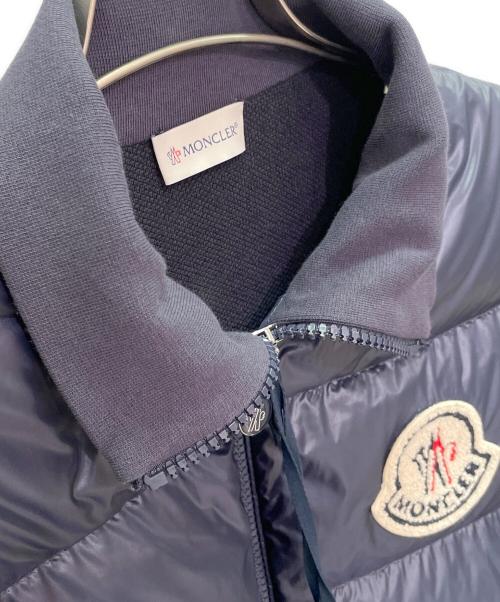 MONCLER（モンクレール）MONCLER (モンクレール) MAGLIA/ダウンジャケット ネイビー サイズ:Mの古着・服飾アイテム