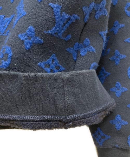 LOUIS VUITTON（ルイ ヴィトン）LOUIS VUITTON (ルイ ヴィトン) モノグラム ジャガードスウェット ネイビー サイズ:Lの古着・服飾アイテム