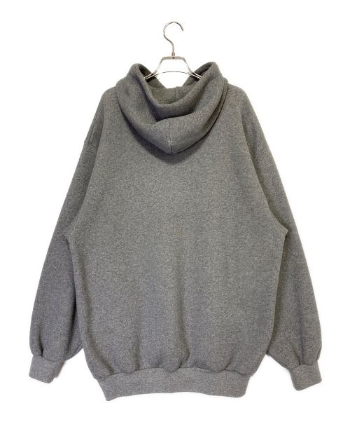 BALENCIAGA（バレンシアガ）BALENCIAGA (バレンシアガ) ロゴプリントパーカー グレー サイズ:Lの古着・服飾アイテム