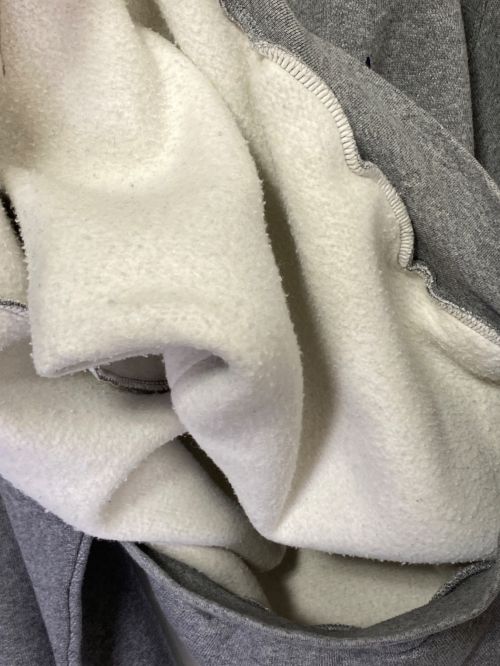 BALENCIAGA（バレンシアガ）BALENCIAGA (バレンシアガ) ロゴプリントパーカー グレー サイズ:Lの古着・服飾アイテム
