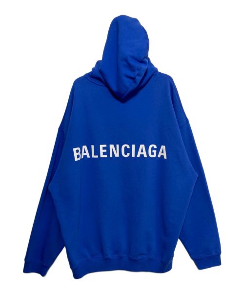 BALENCIAGA（バレンシアガ）BALENCIAGA (バレンシアガ) パーカー ブルー サイズ:XXLの古着・服飾アイテム