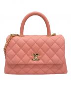 CHANELシャネル）の古着「ココハンドル23」｜ピンク