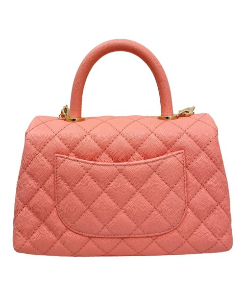 CHANEL（シャネル）CHANEL (シャネル) ココハンドル23 ピンク サイズ:23の古着・服飾アイテム