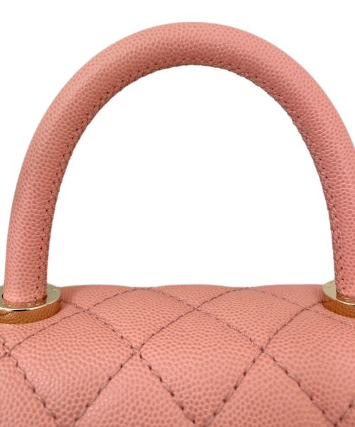 CHANEL（シャネル）CHANEL (シャネル) ココハンドル23 ピンク サイズ:23の古着・服飾アイテム