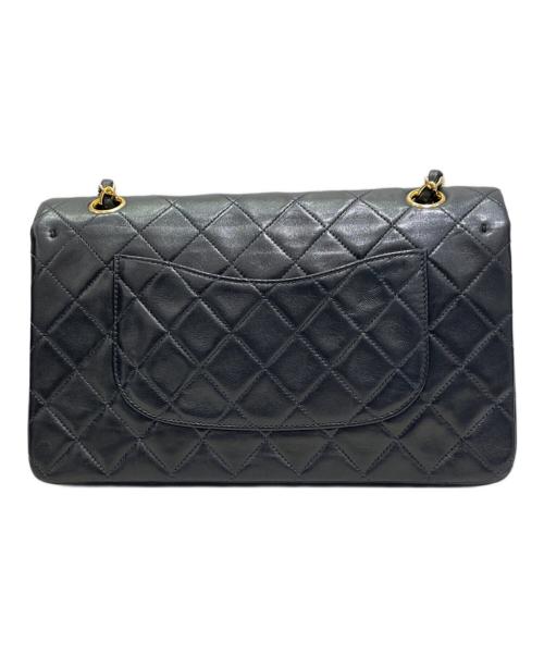 CHANEL（シャネル）CHANEL (シャネル) マトラッセ25  ブラック×ゴールド サイズ:25の古着・服飾アイテム