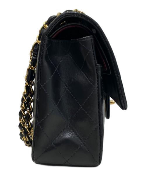 CHANEL（シャネル）CHANEL (シャネル) マトラッセ25  ブラック×ゴールド サイズ:25の古着・服飾アイテム