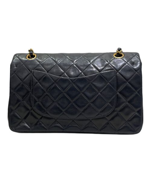CHANEL（シャネル）CHANEL (シャネル) マトラッセ25 ブラック×ゴールド金具 サイズ:25の古着・服飾アイテム