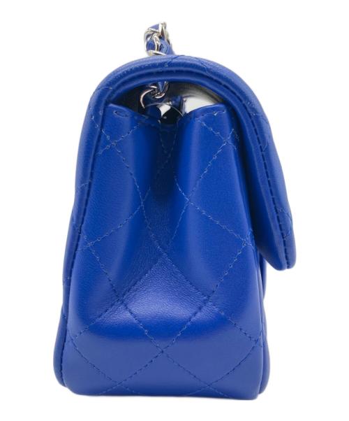 CHANEL（シャネル）CHANEL (シャネル) ミニマトラッセ チェーンショルダーバッグ ブルーの古着・服飾アイテム