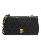 CHANELシャネル）の古着「ミニマトラッセ19 チェーン ショルダーバッグ」｜ブラック×ゴールド