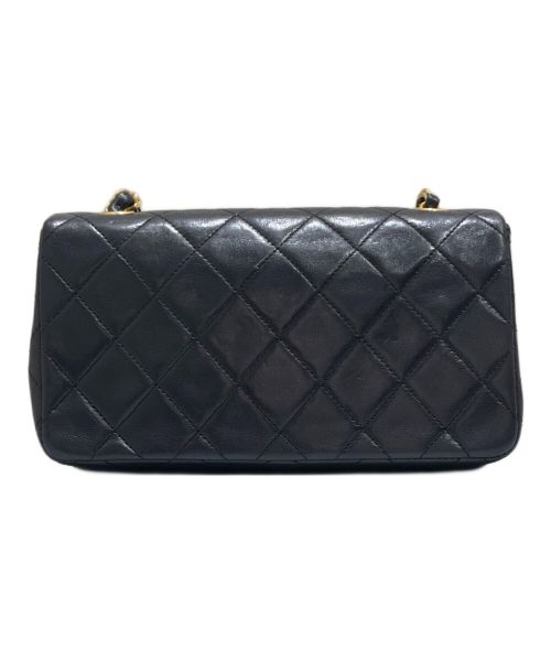 CHANEL（シャネル）CHANEL (シャネル) ミニマトラッセ19 チェーン ショルダーバッグ  ブラック×ゴールド サイズ:19の古着・服飾アイテム
