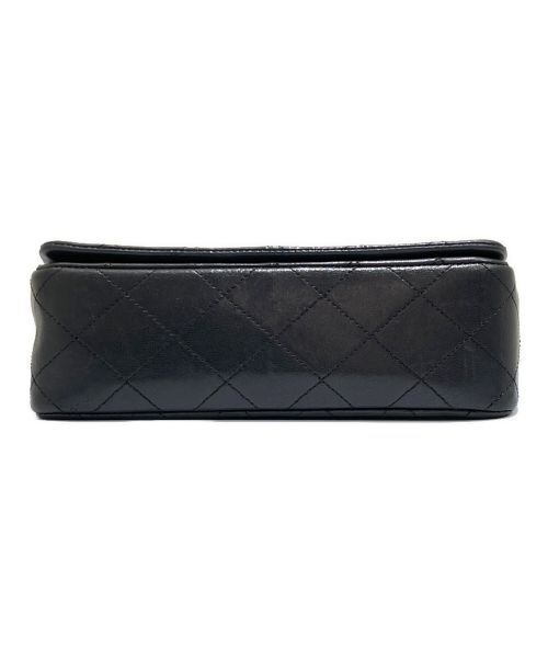 CHANEL（シャネル）CHANEL (シャネル) ミニマトラッセ19 チェーン ショルダーバッグ  ブラック×ゴールド サイズ:19の古着・服飾アイテム