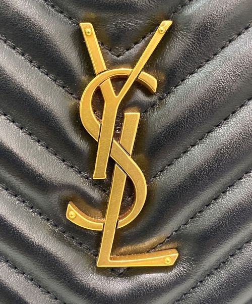Saint Laurent Paris（サンローランパリ）Saint Laurent Paris (サンローランパリ) ルー カメラバッグ ブラックの古着・服飾アイテム