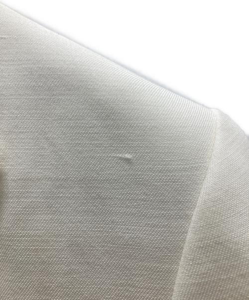 M-PREMIER（エムプルミエ）M-PREMIER (エムプルミエ) ピークドラペルダブルブレストジャケット ホワイト サイズ:36の古着・服飾アイテム