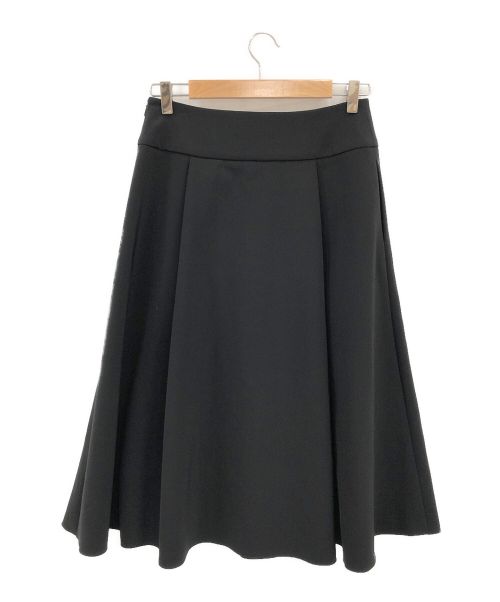 FOXEY NEWYORK（フォクシーニューヨーク）FOXEY NEWYORK (フォクシーニューヨーク) CAMBRIDGE Aラインスカート ブラック サイズ:40の古着・服飾アイテム