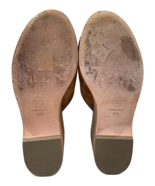 CHANEL（シャネル）CHANEL (シャネル) cork sole sandal ブラウン サイズ:37の古着・服飾アイテム