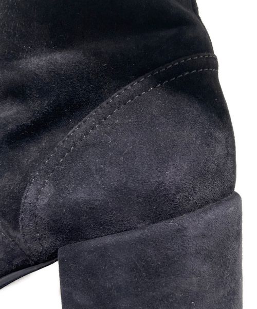 CHANEL（シャネル）CHANEL (シャネル) lace-up boots ブラック サイズ:37の古着・服飾アイテム