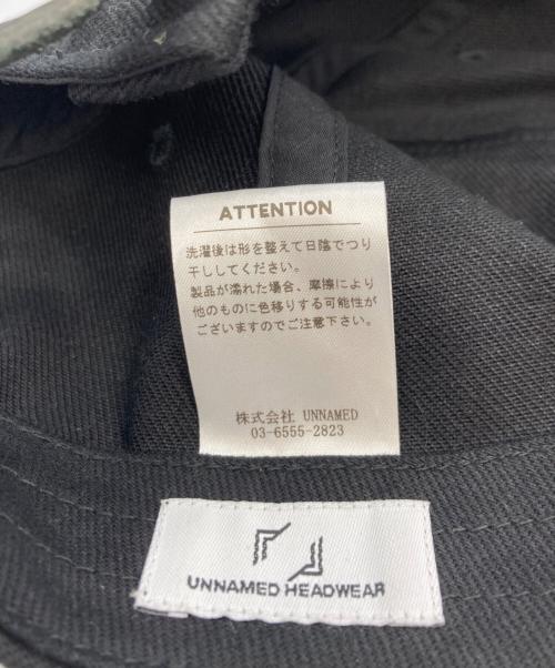 unnamed headwear（アンネームドヘッドウェア）unnamed headwear (アンネームドヘッドウェア) キャップ ブラック サイズ:ONE SIZEの古着・服飾アイテム
