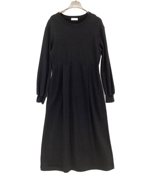 SYNE TOKYO（シン トウキョウ）SYNE TOKYO (シン トウキョウ) カットソーワンピース ブラック サイズ:Sの古着・服飾アイテム