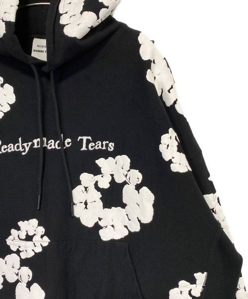 READYMADE（レディメイド）READYMADE (レディメイド) Denim Tears (デニムティアーズ) COTTON WREATH HOODIE ブラック サイズ:Lの古着・服飾アイテム