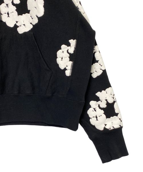 READYMADE（レディメイド）READYMADE (レディメイド) Denim Tears (デニムティアーズ) COTTON WREATH HOODIE ブラック サイズ:Lの古着・服飾アイテム
