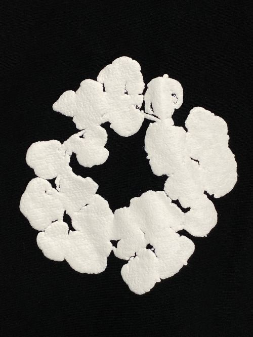 READYMADE（レディメイド）READYMADE (レディメイド) Denim Tears (デニムティアーズ) COTTON WREATH HOODIE ブラック サイズ:Lの古着・服飾アイテム