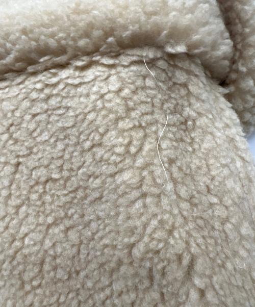 OBLI（オブリ）OBLI (オブリ) ボアミニスカート ベージュ サイズ:Freeの古着・服飾アイテム