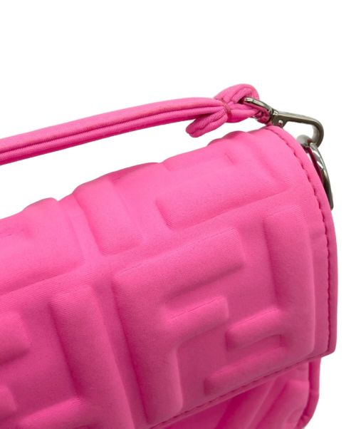 FENDI（フェンディ）FENDI (フェンディ) NICKI MINAJ (ニッキーミナージュ) マンマバゲット スモールバッグ ショッキングピンク サイズ:スモールの古着・服飾アイテム