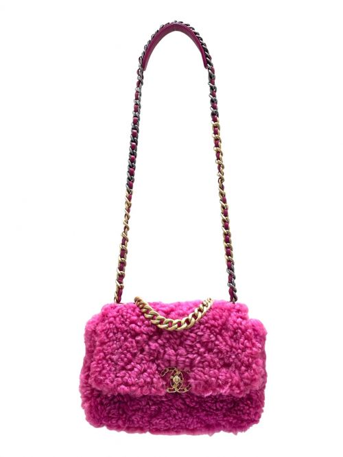 CHANEL（シャネル）CHANEL (シャネル) トップハンドルショルダーバッグ ピンクの古着・服飾アイテム