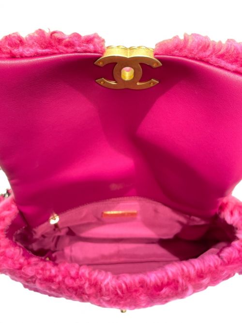 CHANEL（シャネル）CHANEL (シャネル) トップハンドルショルダーバッグ ピンクの古着・服飾アイテム