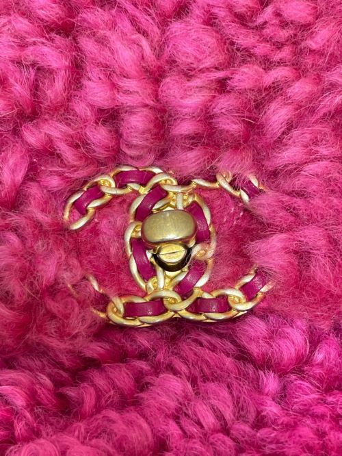 CHANEL（シャネル）CHANEL (シャネル) トップハンドルショルダーバッグ ピンクの古着・服飾アイテム