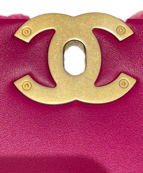 CHANEL（シャネル）CHANEL (シャネル) トップハンドルショルダーバッグ ピンクの古着・服飾アイテム