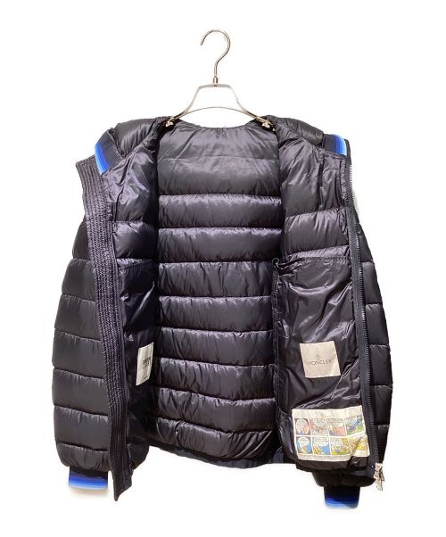 MONCLER（モンクレール）MONCLER (モンクレール) AVRIEUX/Down Jacket（アヴリュー/ダウンジャケット） ネイビー サイズ:2の古着・服飾アイテム