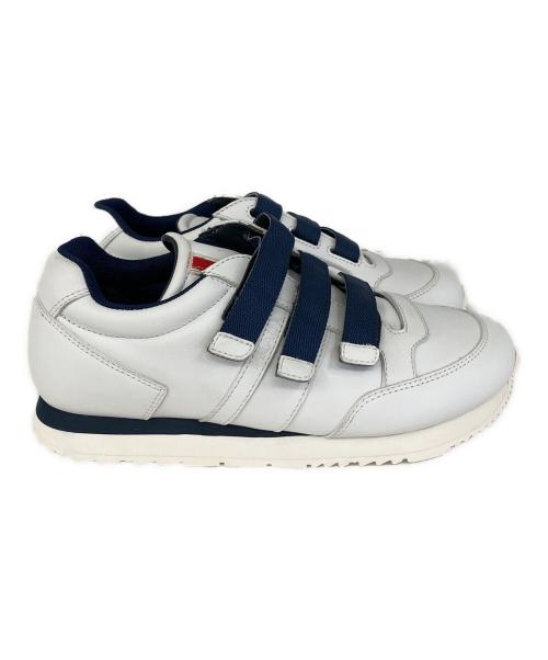 PRADA SPORTS（プラダスポーツ）PRADA SPORTS (プラダスポーツ) ベルクロスニーカー ホワイト サイズ:36の古着・服飾アイテム