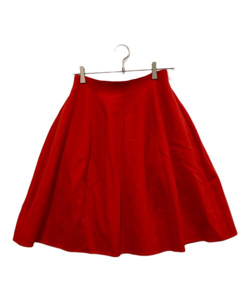 FOXEY（フォクシー）FOXEY (フォクシー) スーケットスカート レッド サイズ:38の古着・服飾アイテム