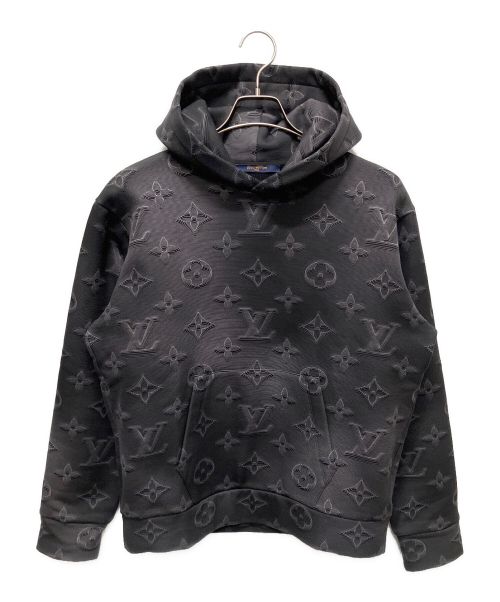 LOUIS VUITTON（ルイ ヴィトン）LOUIS VUITTON (ルイ ヴィトン) 3Dモノグラムパーカー グレー サイズ:Sの古着・服飾アイテム