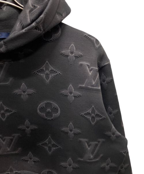 LOUIS VUITTON（ルイ ヴィトン）LOUIS VUITTON (ルイ ヴィトン) 3Dモノグラムパーカー グレー サイズ:Sの古着・服飾アイテム