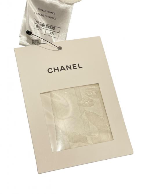 CHANEL（シャネル）CHANEL (シャネル) Coco Mark T-shirt ホワイト サイズ:XSの古着・服飾アイテム