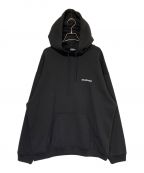 BALENCIAGAバレンシアガ）の古着「バックロゴプリントパーカー」｜ブラック