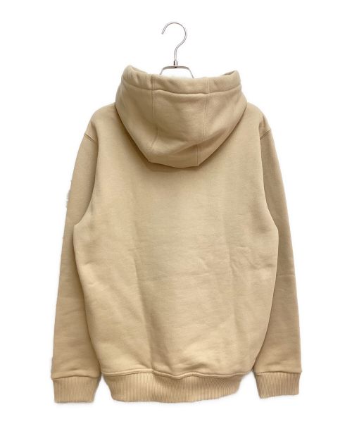 BURBERRY（バーバリー）BURBERRY (バーバリー) PRORSUM Label Patch Hoodie（プローサムラベルパッチパーカー） ベージュ サイズ:XSの古着・服飾アイテム