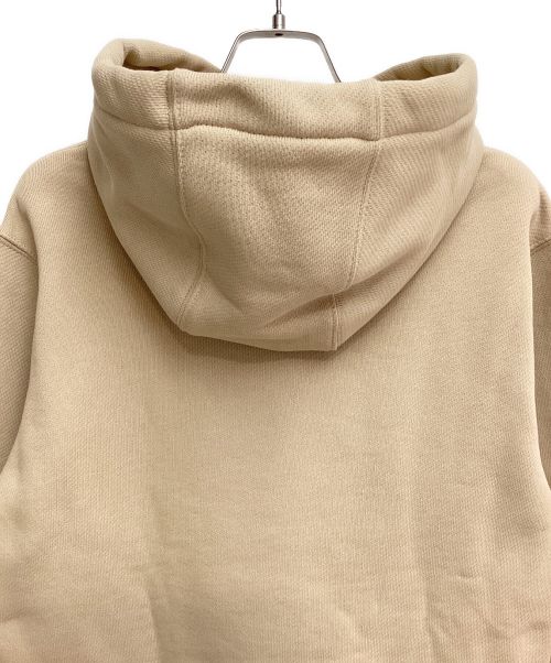 BURBERRY（バーバリー）BURBERRY (バーバリー) PRORSUM Label Patch Hoodie（プローサムラベルパッチパーカー） ベージュ サイズ:XSの古着・服飾アイテム