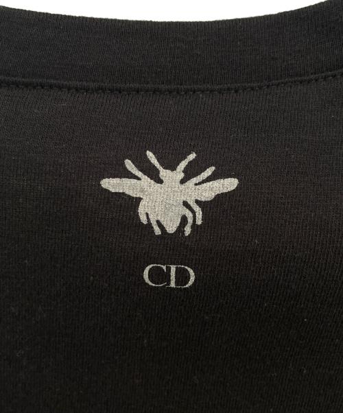 Christian Dior（クリスチャン ディオール）Christian Dior (クリスチャン ディオール) J'ADIORロゴTシャツ ブラック サイズ:Mの古着・服飾アイテム