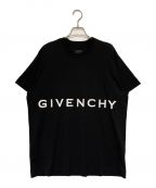 GIVENCHYジバンシィ）の古着「4Gロゴ刺繍Tシャツ」｜ブラック