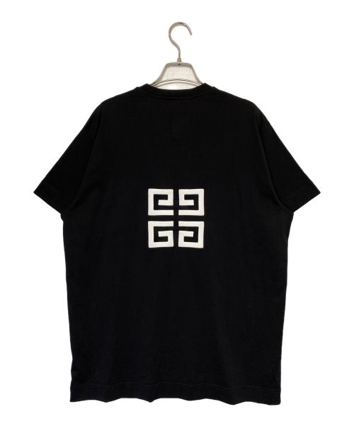 GIVENCHY（ジバンシィ）GIVENCHY (ジバンシィ) 4Gロゴ刺繍Tシャツ ブラック サイズ:XSの古着・服飾アイテム