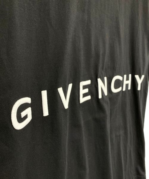 GIVENCHY（ジバンシィ）GIVENCHY (ジバンシィ) 4Gロゴ刺繍Tシャツ ブラック サイズ:XSの古着・服飾アイテム