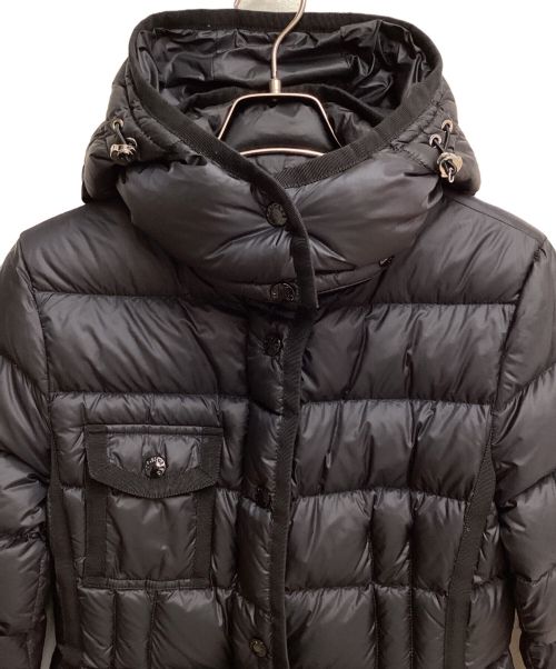 MONCLER（モンクレール）MONCLER (モンクレール) HERMINE/ダウンコート ブラック サイズ:1の古着・服飾アイテム